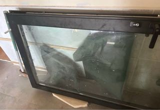 Puerta y fijo aluminio