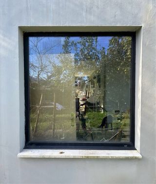 Puerta y fijo aluminio