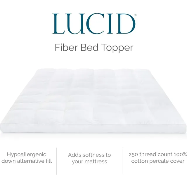 Topper Lucid 90x190 cm  microfibra Nuevo