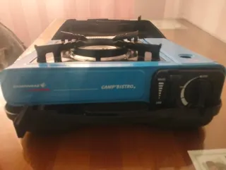 Fornello a Gas Portatile per Campeggio Blu