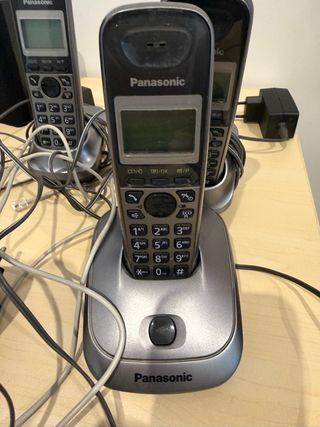3 Teléfonos Inalámbricos Panasonic