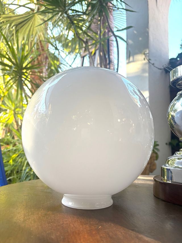 LAMPADA IN ACCIAIO CROMATO VINTAGE LUMINOSA