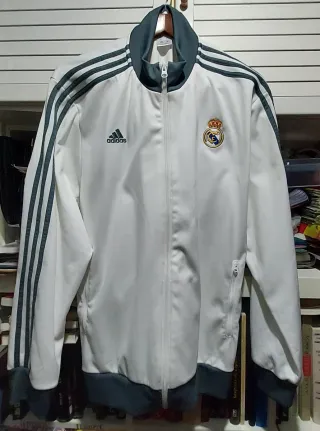 Chaqueta real madrid adidas talla xl poco uso