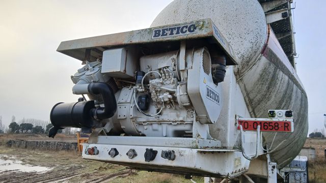 Cisterna de cemento de aluminio