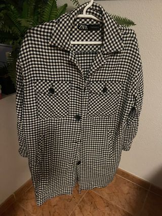 Camisa Zara Cuadros Talla L