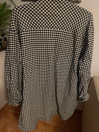Camisa Zara Cuadros Talla L
