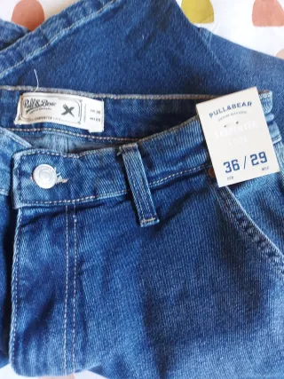 Pull&Bear Vaqueros Carpenter Talla 36/29