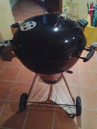 Barbecue Weber Nero e Argento