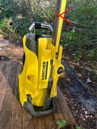 Hidrolimpiadora Karcher K4 sin lanza