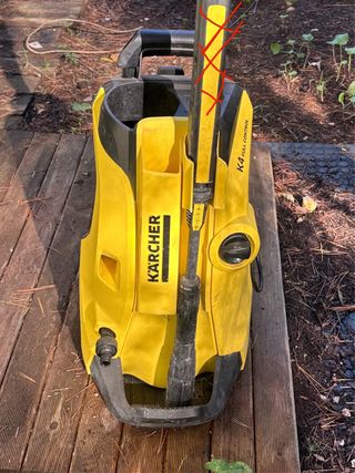 Hidrolimpiadora Karcher K4 sin lanza