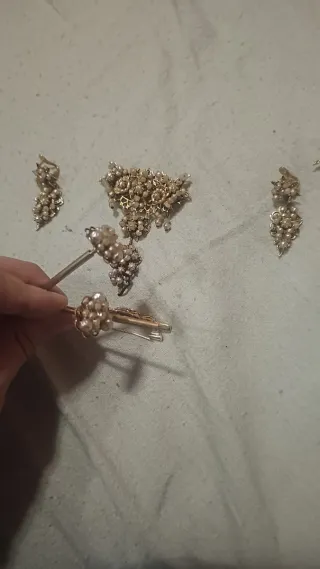 Aderezo fallera oro y verde