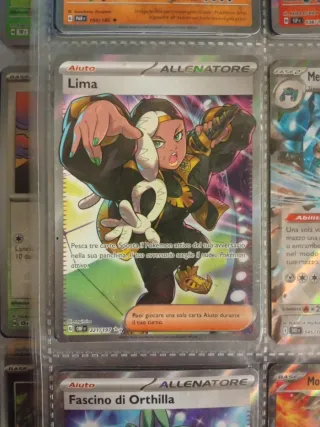 Carta Allenatore Lima Pokémon
