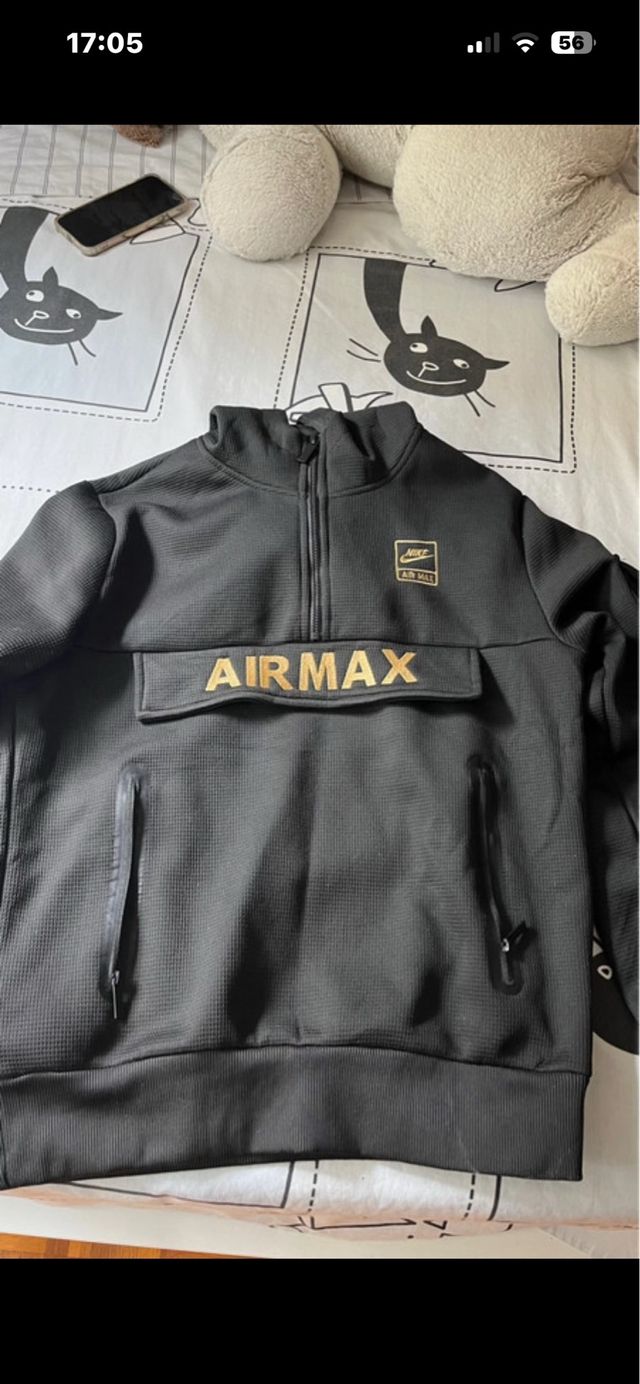 Sudadera Nike Air Max Negra