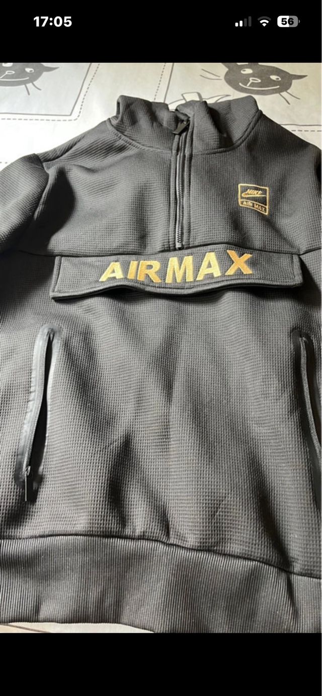 Sudadera Nike Air Max Negra