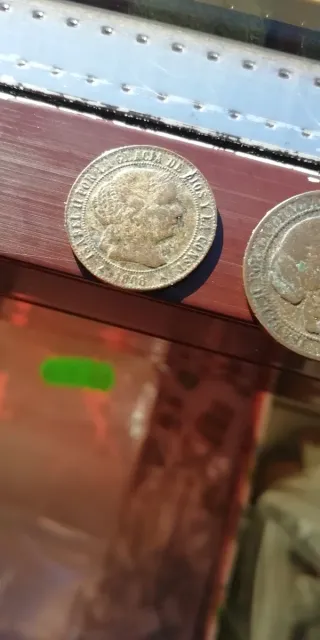 Lote de 4 monedas antiguas