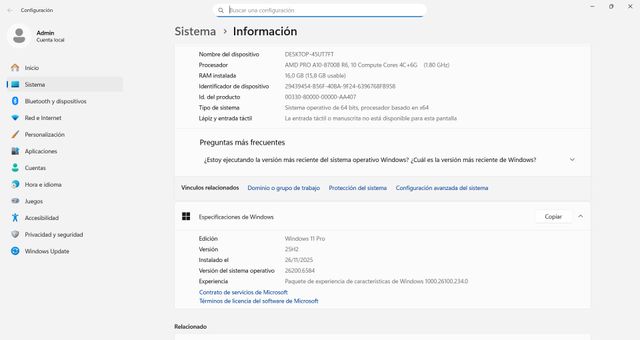 HP EliteBook 745 G3 14'' 16 GB schermo FHD