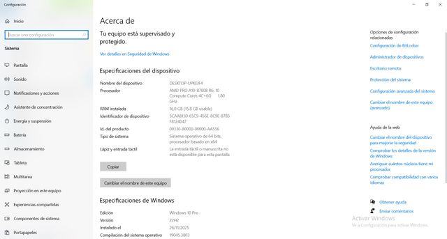 HP EliteBook 745 G3 14'' 16 GB schermo FHD