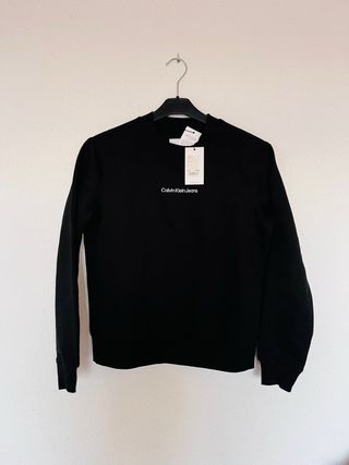 Sudadera Calvin Klein Jeans Negra