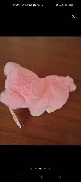 Peluche cerdito rosa