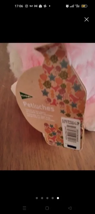 Peluche cerdito rosa