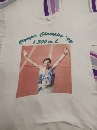 Camiseta Fermín Cacho Campeón Olímpico '92