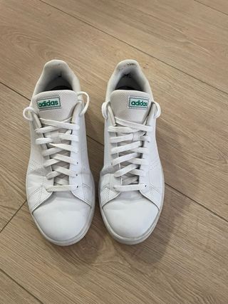 Zapatillas Adidas Blancas y Verdes