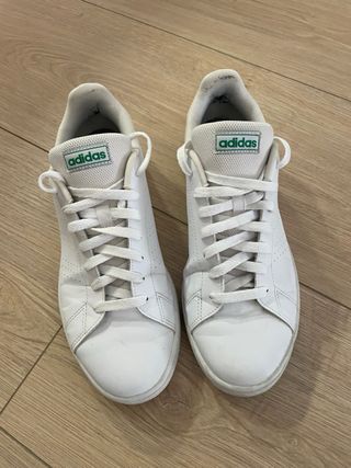Zapatillas Adidas Blancas y Verdes