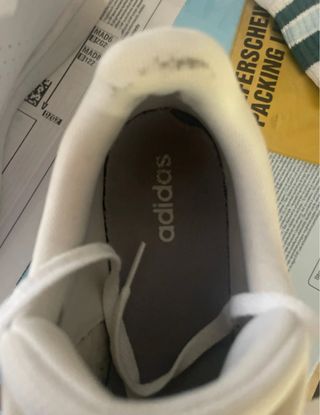 Zapatillas Adidas Blancas y Verdes