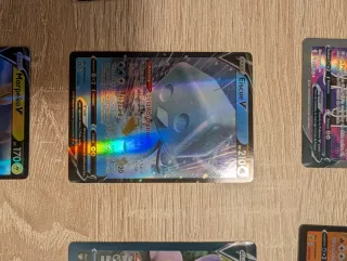 Lote 7 cartas Pokémon V brillantes