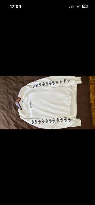Sudadera Adidas Blanca