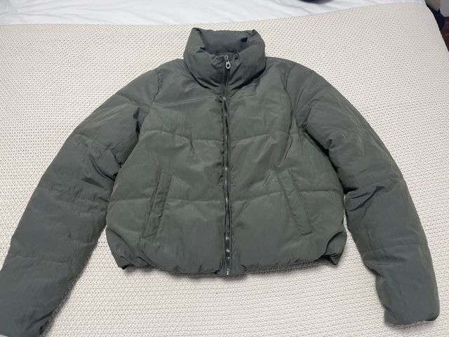 Casaco curto verde da Only