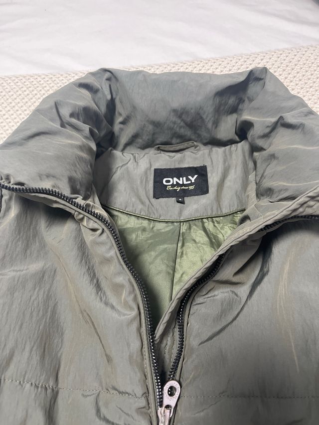 Casaco curto verde da Only