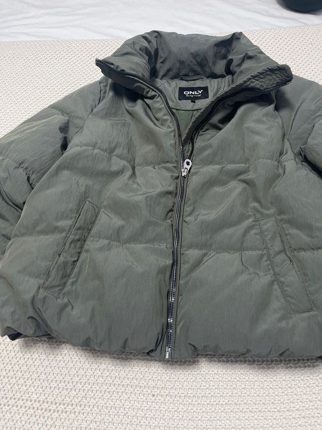 Casaco curto verde da Only