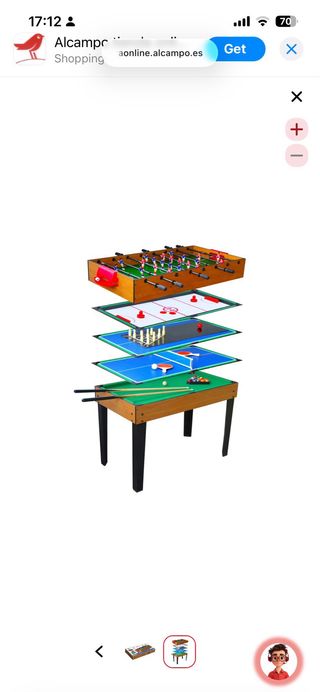 Futbolin multi juegos