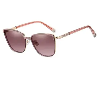 Gafas doradas y rosas + clip graduadas