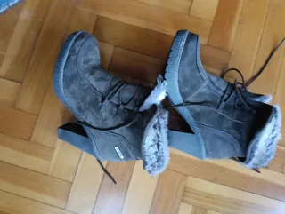 Botines de mujer marrones