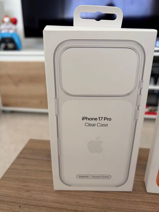 Funda iPhone 17 Pro Transparente MagSafe