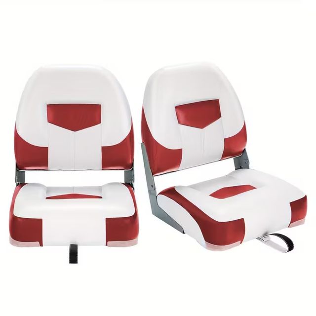 Set di 2 Sedie Pieghevoli Marine ad Alta Resistenz