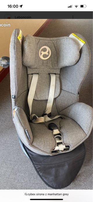 1 Cadeira Auto Cybex Sirona Plus Manhattan Grey