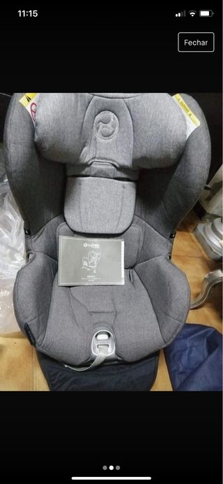 1 Cadeira Auto Cybex Sirona Plus Manhattan Grey