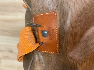 Bolsa de viaje Loewe años 70 (lona)