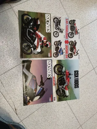 Catálogos Motos Suzuki Año 84