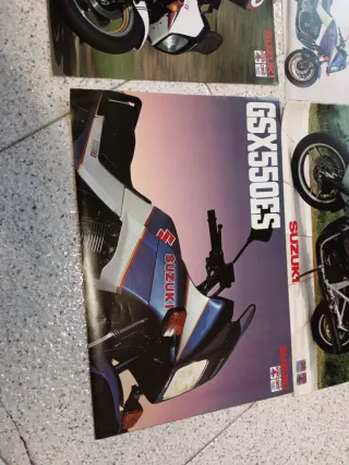 Catálogos Motos Suzuki Año 84
