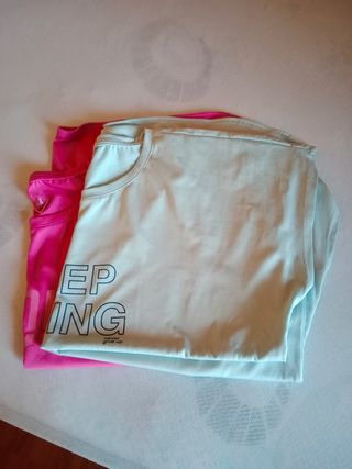 Lote 2 Camisetas Deportivas