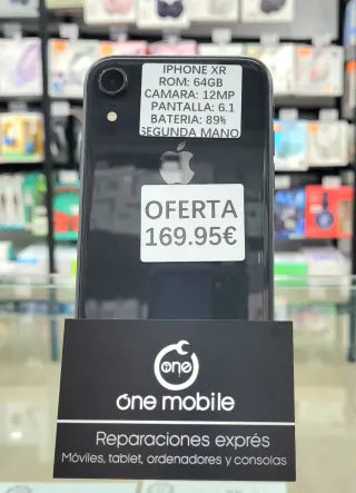 iPhone XR 64GB Batteria 89%