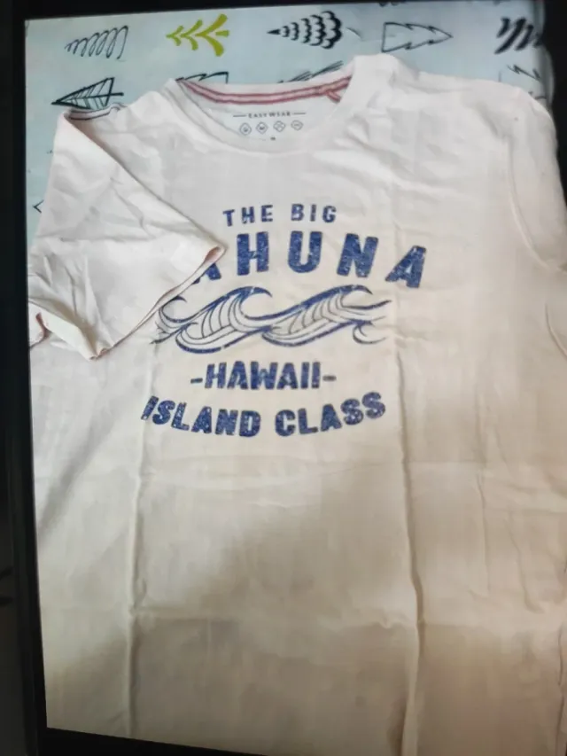 Camisetas EASYWEAR Talla M (Beige y Rosa)