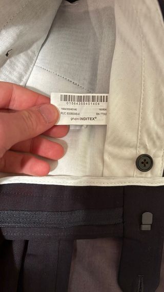 Pantalón formal negro