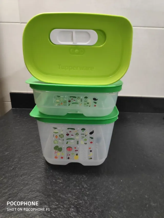 Lote 3 Tupperware Fruta y Verdura (Promoción)
