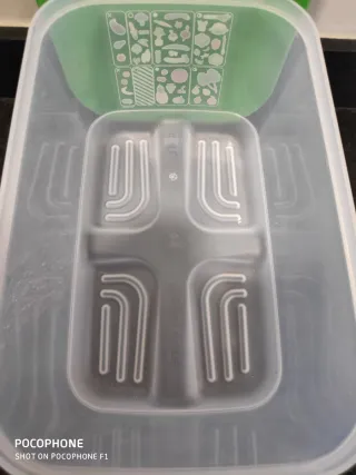 Lote 3 Tupperware Fruta y Verdura (Promoción)