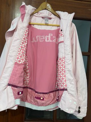 Chaqueta de esquí Wedze rosa